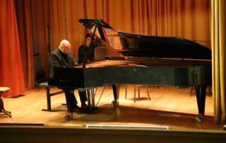 Anne Bennent und Florian Krumpöck, Konzert Hesse/Schubert 15.8.2024, 25 Jahre recreate (c) Ludwig Wagner waldsoft