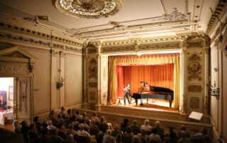 Anne Bennent und Florian Krumpöck, Konzert Hesse/Schubert 15.8.2024, 25 Jahre recreate (c) Ludwig Wagner waldsoft