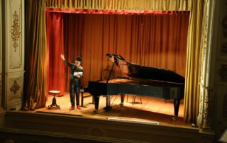 Anne Bennent und Florian Krumpöck, Konzert Hesse/Schubert 15.8.2024, 25 Jahre recreate (c) Ludwig Wagner waldsoft