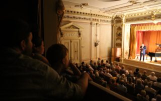 Anne Bennent und Florian Krumpöck, Konzert Hesse/Schubert 15.8.2024, 25 Jahre recreate (c) Ludwig Wagner waldsoft