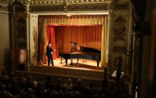 Anne Bennent und Florian Krumpöck, Konzert Hesse/Schubert 15.8.2024, 25 Jahre recreate (c) Ludwig Wagner waldsoft