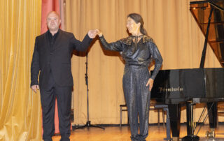 Anne Bennent und Florian Krumpöck, anlässlich 25 Jahre recreate in Weitra 15.8.2024 (c) Martin Lugmayr waldsoft